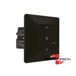 Legrand Intelligens redőnyvezérlő Valena Life Netatmo fekete, Legrand 756390A