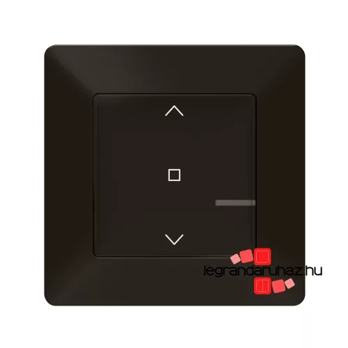 Legrand Intelligens redőnyvezérlő Valena Life Netatmo fekete, Legrand 756390