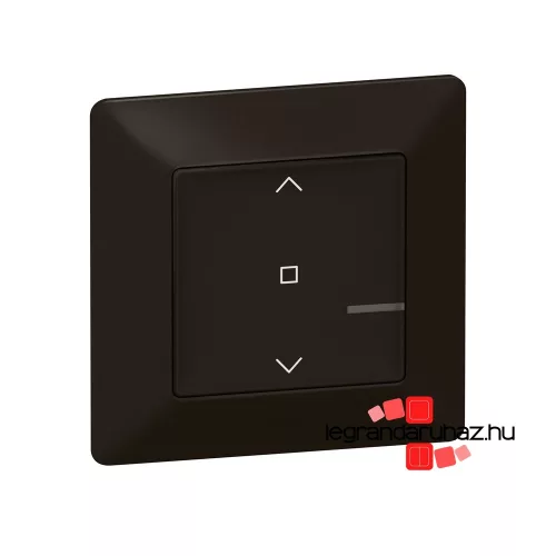 Legrand Intelligens redőnyvezérlő Valena Life Netatmo fekete, Legrand 756390