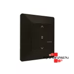 Legrand Valena Life Netatmo intelligens redőnykapcsoló fekete, Legrand 756391