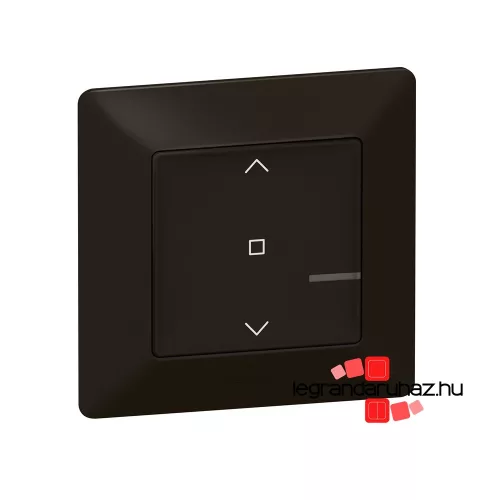 Legrand Valena Life Netatmo intelligens redőnykapcsoló fekete, Legrand 756391