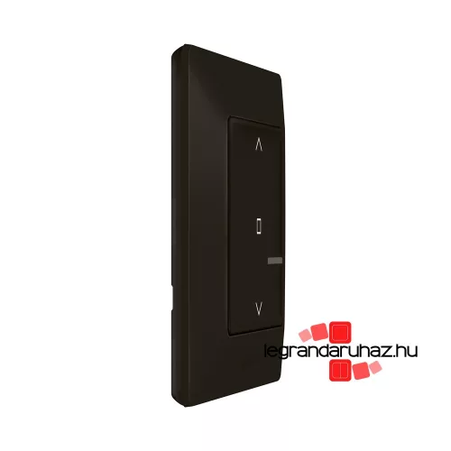 Legrand Valena Life Netatmo intelligens redőnykapcsoló fekete, Legrand 756391