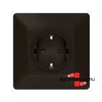 Legrand Valena Life Netatmo intelligens csatlakozóaljzat 16A fekete, Legrand 756394