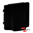   Legrand Valena Life kábelkivezető burkolat, fekete, Legrand 756732