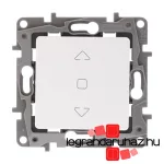 Legrand Niloé redőnykapcsoló 6 AX, fehér, Legrand 764511