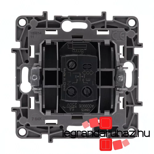 Legrand Niloé redőnykapcsoló 6 AX, fehér, Legrand 764511