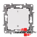 Legrand Niloé kétpólusú kapcsoló, fehér, Legrand 764517