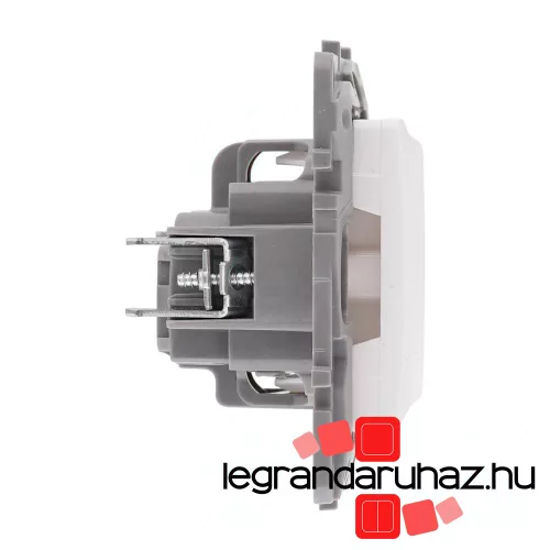 Legrand Niloé 2P+F csatlakozóaljzat biztonsági zsaluval, fehér, Legrand 764529