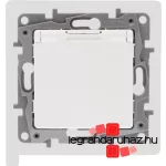 Legrand Niloé 2P+F aljzat körömmel IP44 fehér biztonsági zsaluval 764531, Legrand 764531