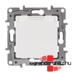 Legrand Niloé 2P+F aljzat csapófedeles biztonsági zsaluval, fehér, Legrand 764532