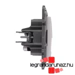 Legrand Niloé RJ45 Cat.6 FTP körmös aljzat, fehér, Legrand 764577