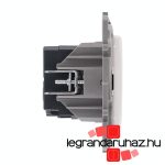Legrand Niloé kettős USB-A + USB-C töltőaljzat, fehér, Legrand 764597