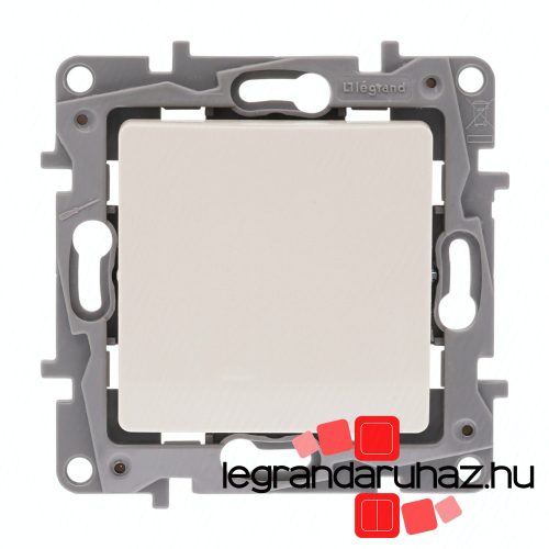 Legrand Niloé egypólusú nyomó 6A, NO-NC, bézs, Legrand 764607
