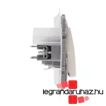 Legrand Niloé váltókapcsoló 10 AX IP44  bézs, Legrand 764614