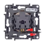 Legrand Niloé 2P+F csatlakozóaljzat biztonsági zsaluval, bézs, Legrand 764629