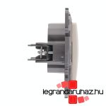 Legrand Niloé vakfedél, bézs, Legrand 764645