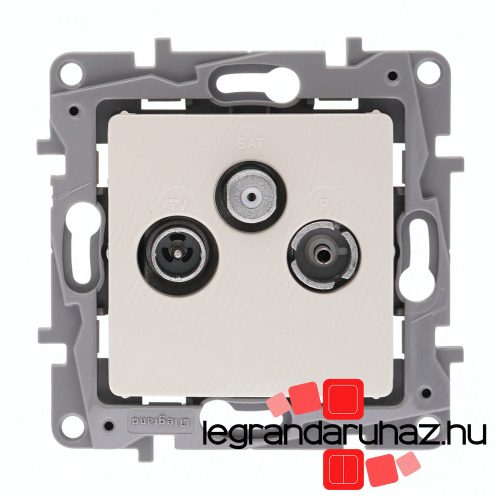 Legrand Niloé TV-RD-SAT aljzat végzáró (1,5 dB), Legrand 764663