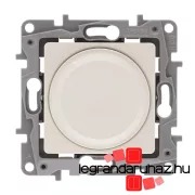   Legrand Niloé forgatógombos fényerőszabályzó 5 - 300 W (izzó, halogén), 2-vezetékes, bézs, Legrand 764688