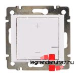 Legrand Valena nyomógombos fényerőszabályzó 125W, 2 vezetékes, fehér, Legrand 770074A
