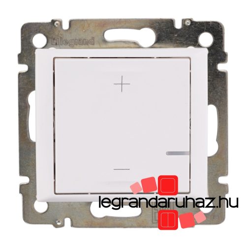 Legrand Valena nyomógombos fényerőszabályzó 125W, 2 vezetékes, fehér, Legrand 770074A