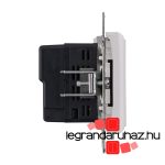 Legrand Valena nyomógombos fényerőszabályzó 125W, 2 vezetékes, fehér, Legrand 770074A