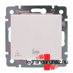 Legrand Valena IP44 egypólusú nyomó csengőjeles, fehér, Legrand 770099