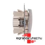 Legrand Valena egypólusú kapcsoló alumínium, Legrand 770101