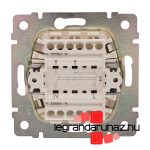 Legrand Valena kétpólusú kapcsoló alumínium, Legrand 770102