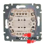 Legrand Valena váltókapcsoló alumínium, Legrand 770106