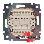 Legrand Valena keresztkapcsoló alumínium, Legrand 770107