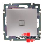 Legrand Valena váltókapcsoló jelzőfénnyel alumínium, Legrand 770126