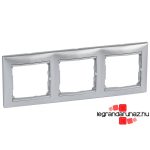 Legrand Valena hármas keret vízszintes, alumínium, Legrand 770153