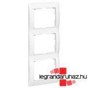   Legrand Galea Life keret hármas függőleges, fehér, Legrand 771007