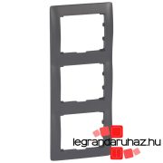   Legrand Galea Life keret hármas függőleges, mélybronz, Legrand 771207
