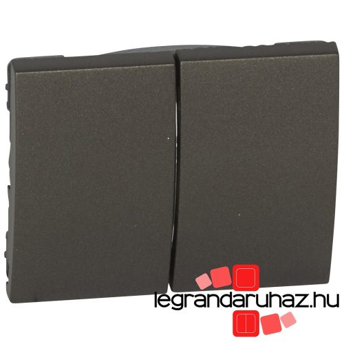 Legrand Galea Life kettős billentyű mélybronz, Legrand 771212