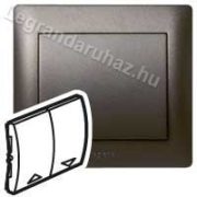   Legrand Galea Life redőnyvezérlő kettős billentyű, mélybronz, Legrand 771214