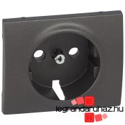Legrand Galea Life 2P+F burkolat mélybronz, Legrand 771220