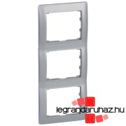   Legrand Galea Life keret hármas függőleges, alumínium, Legrand 771307