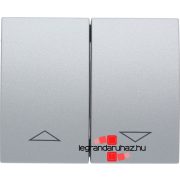   Legrand Galea Life redőnyvezérlő kettős billentyű, alumínium, Legrand 771314
