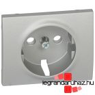 Legrand Galea Life 2P+F burkolat, alumínium, Legrand 771320