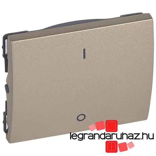 Legrand Galea Life I-0 billentyű titánium, Legrand 771415