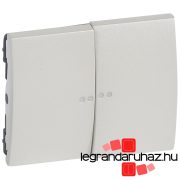   Legrand Galea Life kettős billentyű 2 fényjelzős,gyöngyház, Legrand 771579