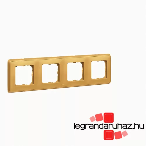 Legrand Cariva négyes keret, arany, Legrand 773664