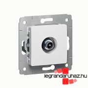   Legrand Cariva TV aljzat végzáró 1,5dB keret nélkül fehér, Legrand 773678