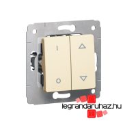   Legrand Cariva redőnykapcsoló keret nélkül bézs, Legrand 773704