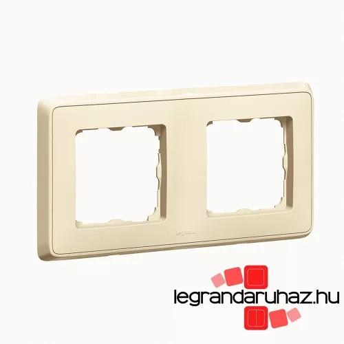 Legrand Cariva kettős keret bézs, Legrand 773752