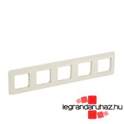 Legrand Cariva ötös keret bézs, Legrand 773755