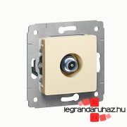   Legrand Cariva TV aljzat végzáró 1,5dB keret nélkül bézs, Legrand 773778