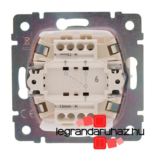 Legrand Valena IP44 váltókapcsoló, elefántcsont, Legrand 774106