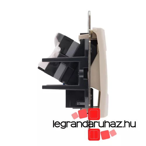 Legrand Valena 1xRJ45 LCS2 Cat.5e UTP informatikai csatlakozóaljzat, csavaros, elefántcsont, Legrand 774138